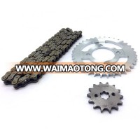 Wholesale 14T/36T 428H motorcycle chain and sprocket kits