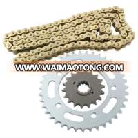 Custom cb 1300 spare parts chain and sprocket kit for Honda