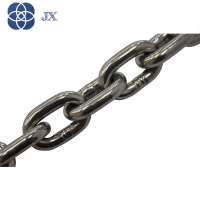 EN818-2 Painted Black Welded Mining Chain 10mm 12mm